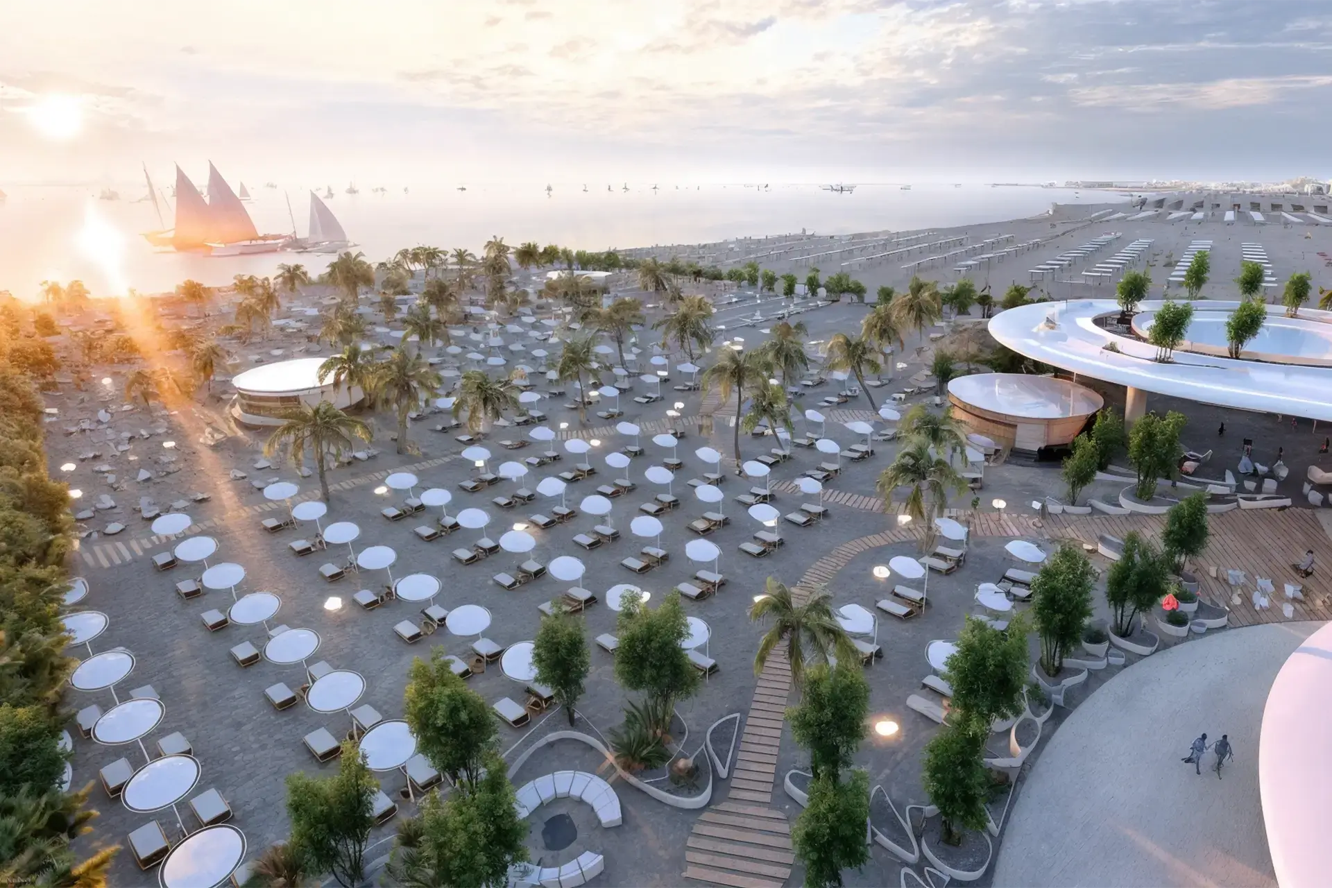 Arhitectura - Beach Wellness club Zanzibar