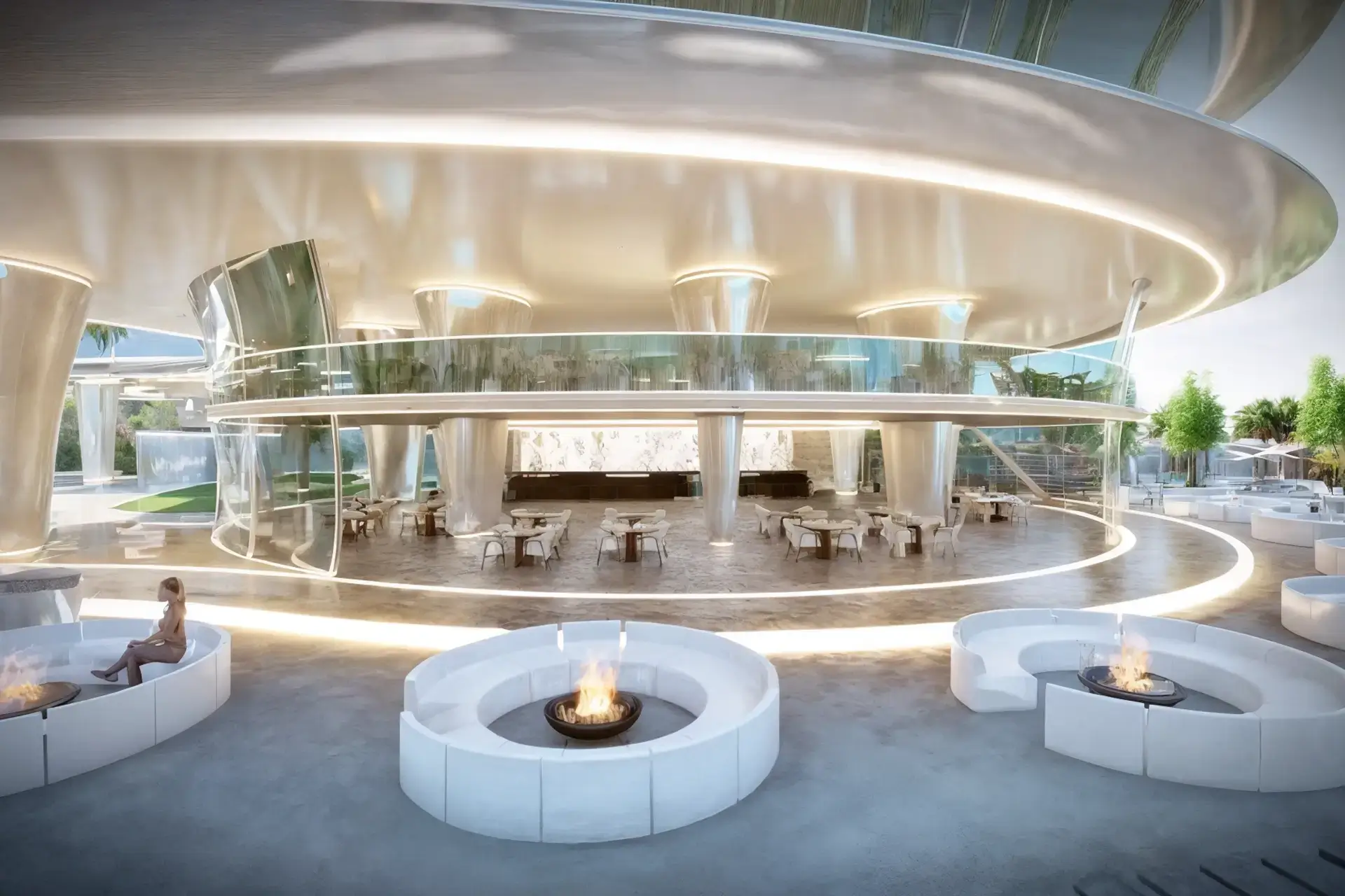 Arhitectura - Beach Wellness club Zanzibar