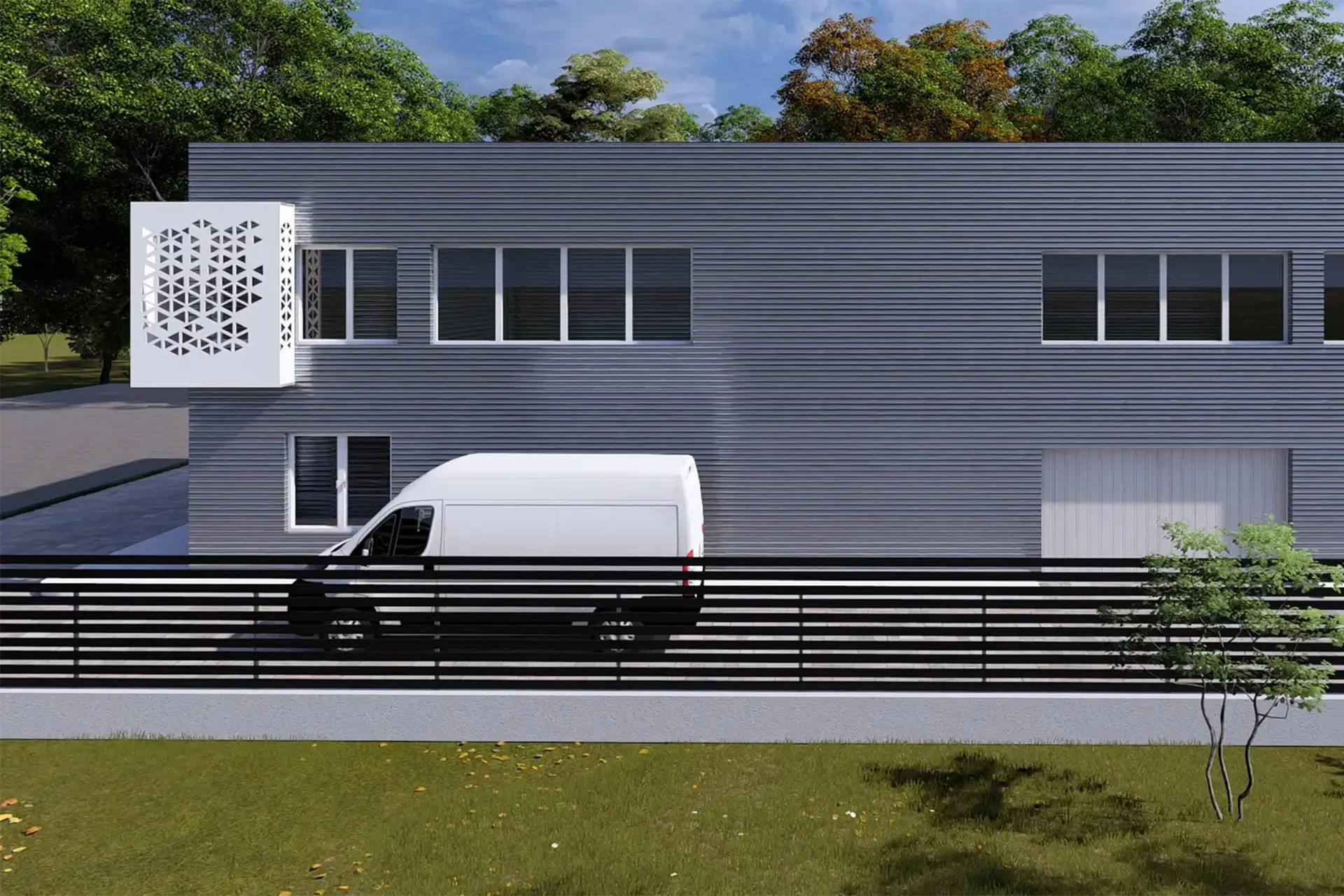 Arhitectura - Hala depozitare Linkset