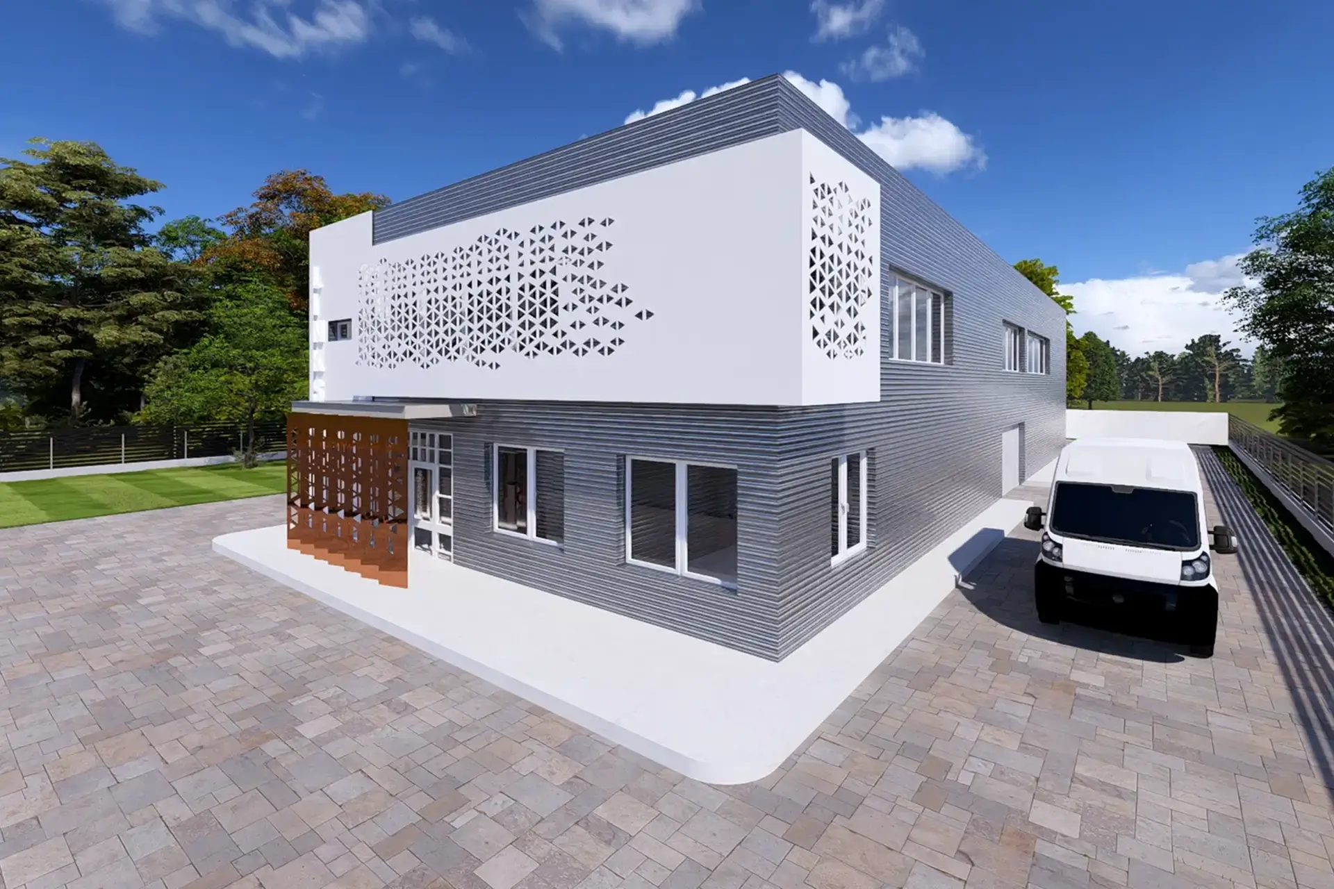 Arhitectura - Hala depozitare Linkset