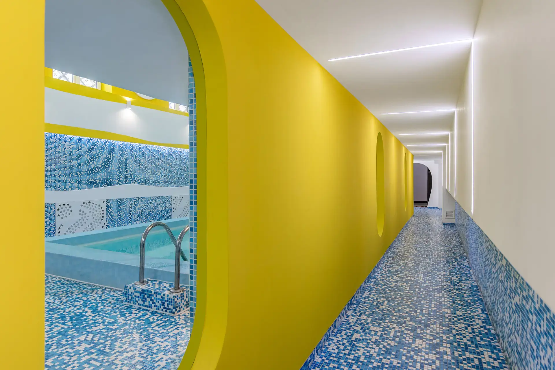 Design interior - Bazin înot pentru bebeluși BSC