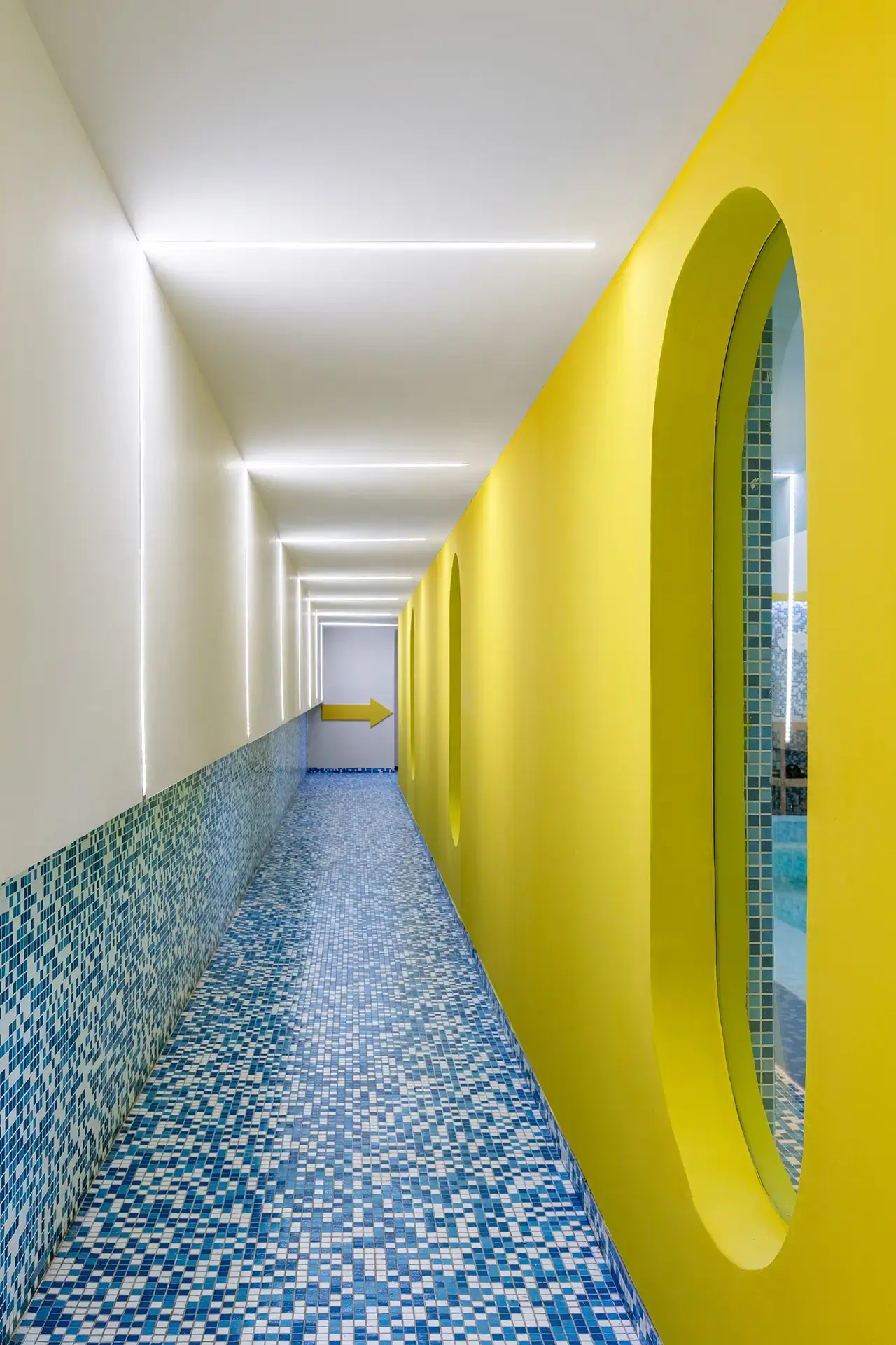 Design interior - Bazin înot pentru bebeluși BSC