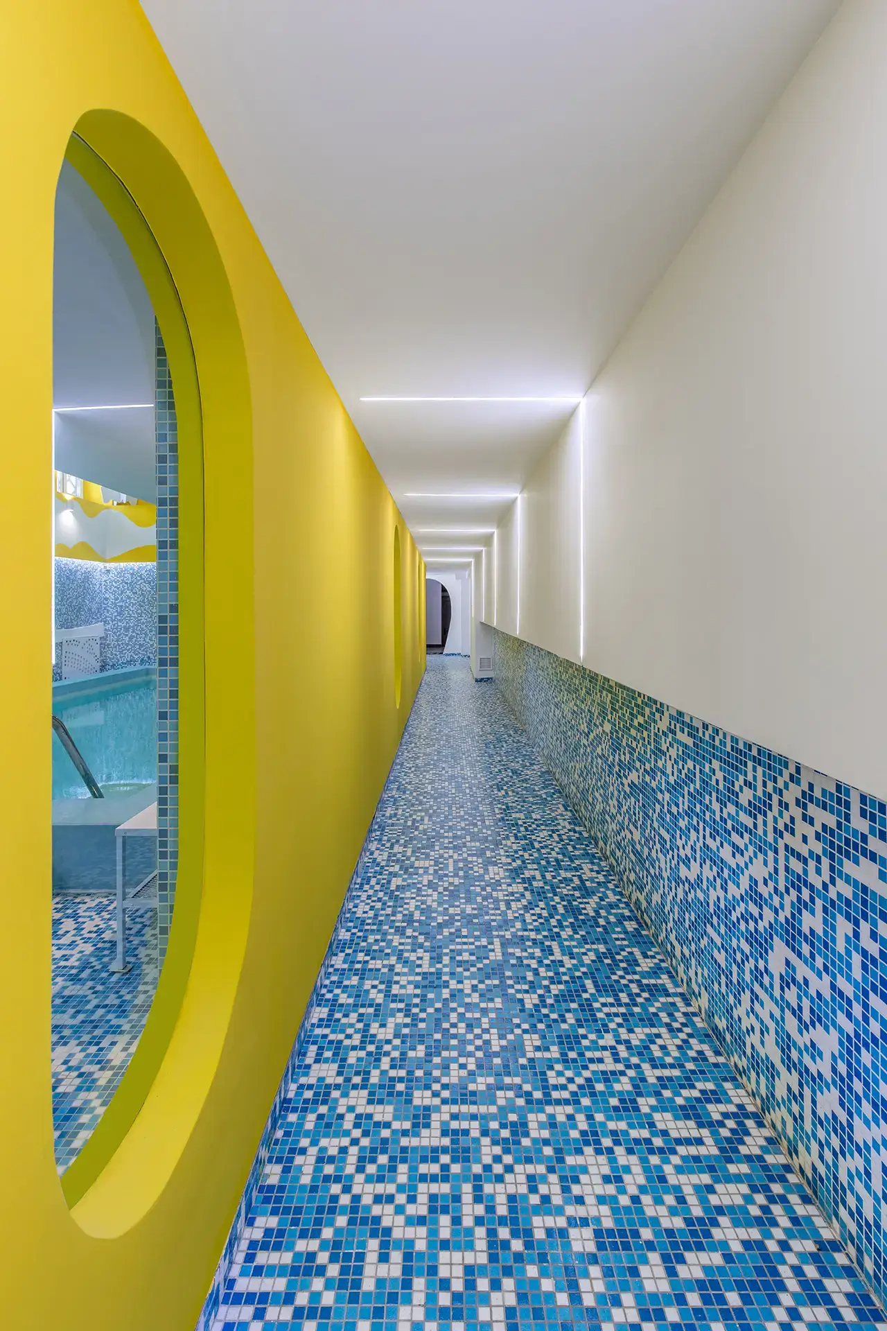 Design interior - Bazin înot pentru bebeluși BSC